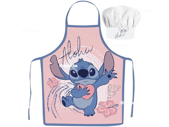 Fartuch dziecięcy z czapką Stitch Aloha