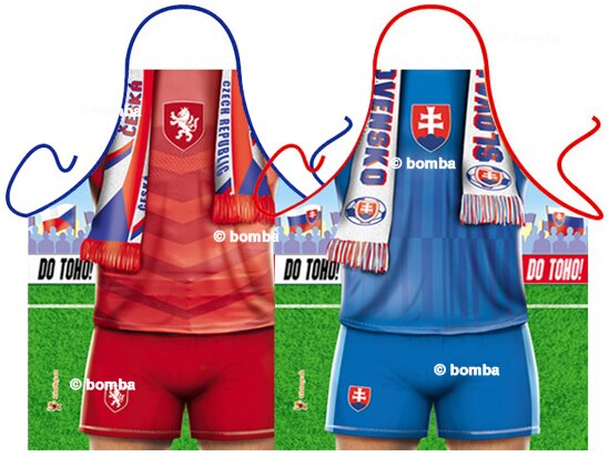 Czesko-słowackie fartuchy piłkarskie