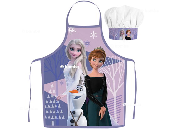 Fartuch dziecięcy z czapką kucharską Frozen