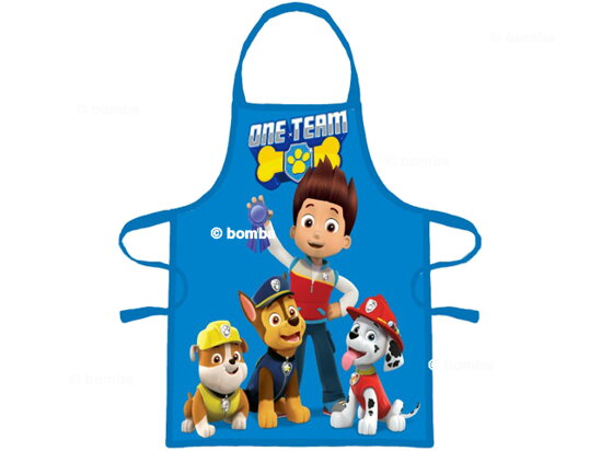 Fartuch dziecięcy Paw Patrol One Team z czapką