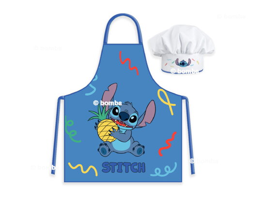 Niebieski fartuch Disney Lilo i Stitch