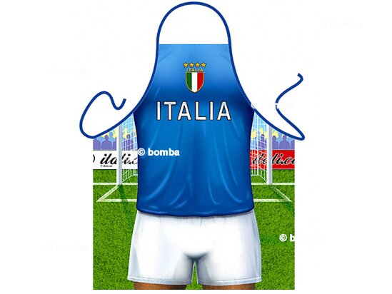Włoski fartuch piłkarski